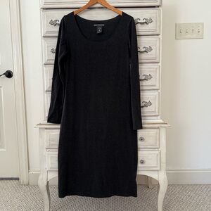 Crea Concept Cotton Modal Long Sleeve Midi Dress